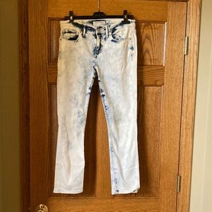 Madewell Cropped bleached